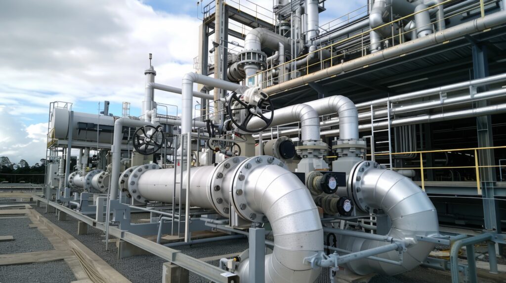 Gas Processing Plant Oil & Gas Facility