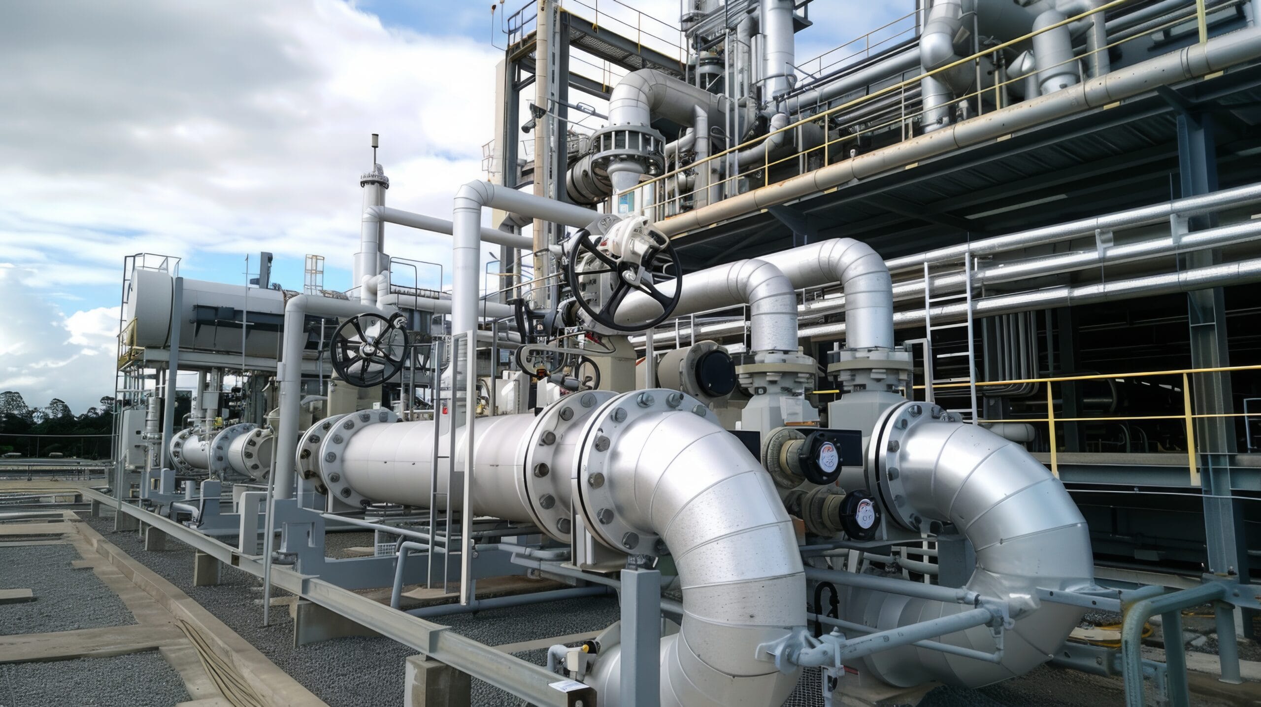 Gas Processing Plant Oil & Gas Facility